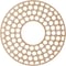 Ekena Millwork Fink Wood Fretwork Pierced Ceiling Medallion, Alder, 38"OD x 13 3/4"ID x 1/4"T CMWP38X38X0250FFAL - alternate 2